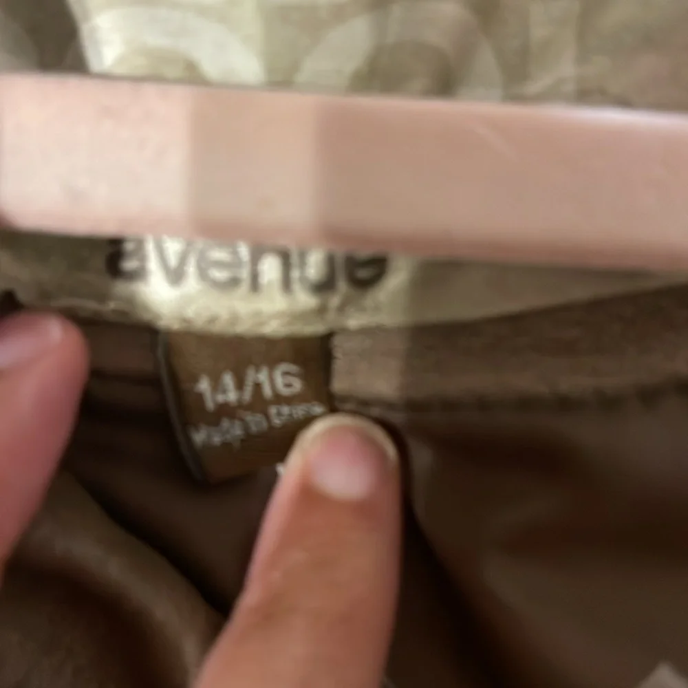 Light Brown Leather Coat